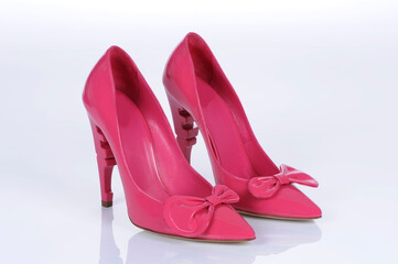 Fashion summer shoes for women studio shoot