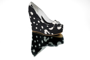 Fashion summer shoes for women studio shoot