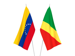 Republic of the Congo and Venezuela flags
