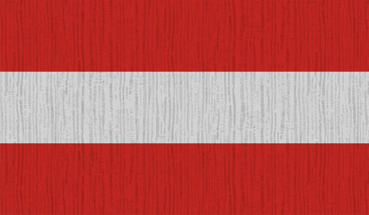 Grunge Austria flag. Austria flag with waving grunge texture.