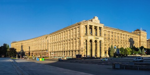 Fototapeta na wymiar Main post office in Kyiv, Ukraine