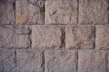 brick background, texture of beige brick