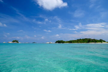 tropical island in Belitung