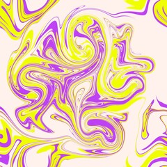 Seamless repeat pattern colorful twirl background  design  for printing on cloth banner backdrop