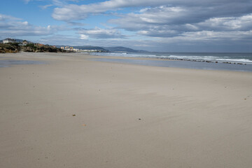 Fototapeta na wymiar playa de Acantilado, Remior, Lugo, Galicia, Spain