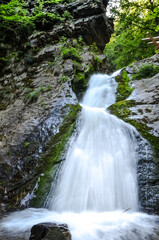 waterfalls green nature 