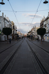 Elementos arquitectónicos de calles de cadiz