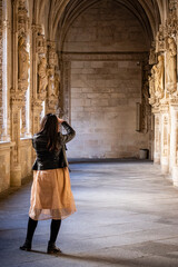 Fototapeta na wymiar claustro, Monasterio de San Juan de los Reyes, Toledo, Castilla-La Mancha, Spain
