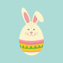 Fototapeta premium Have Yourself a Very Happy Easter Easter Bunny Ears Vector