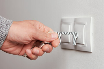 pushing a button with a button pusher device