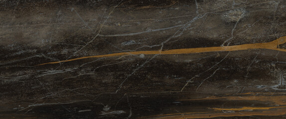 Rustic black-grey marble with golden veins, Natural marble rough figure background,
Marble stone...