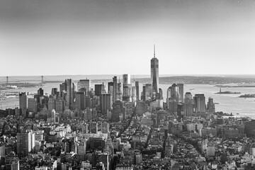 specular skyline view of New York