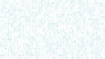 Numeric binary grid chart background motion graphics