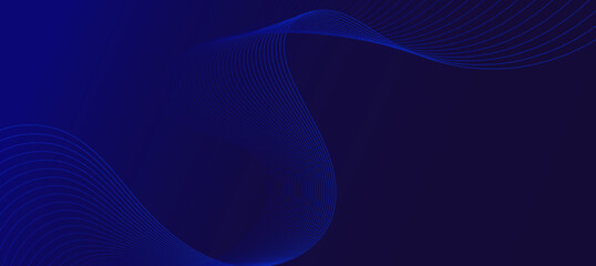 abstract background with flowing lines. Digital future technology concept. vector illustration.