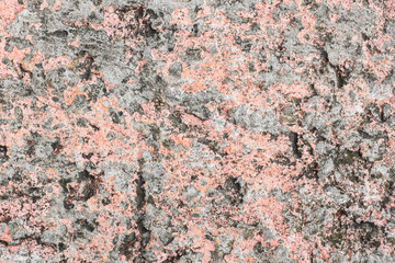 gray with pink marble, concrete aged texture. old, vintage camouflage background. with roughness and cracks