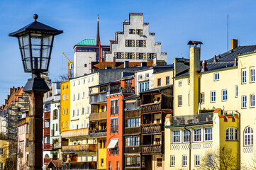 historic old town of Wasserburg am Inn