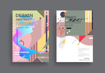 Modern abstract background. Artistic covers design. Creative fluid colors backgrounds. Blurred bright colors mesh background. Smooth banner template.