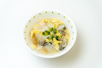 Tteokguk, a traditional Korean food eaten on New Year's Day