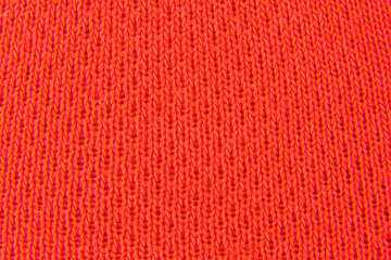 red fabric knitted look background