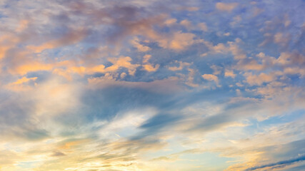 Dramatic sky background