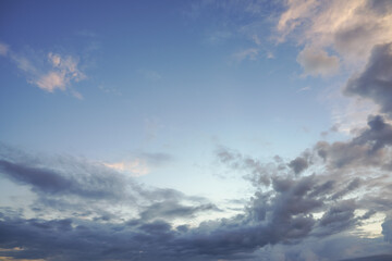 Dramatic sky background