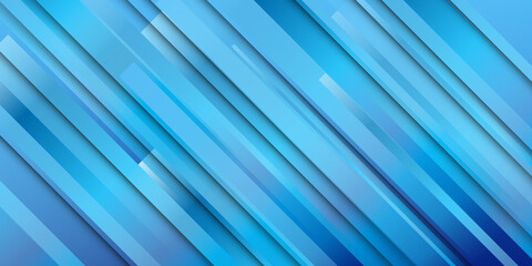 Fototapeta premium Light dark blue 3d vector cover with stright stripes. Glitter abstract illustration with colored sticks. Smart design for your business advert and corporate presentation. 