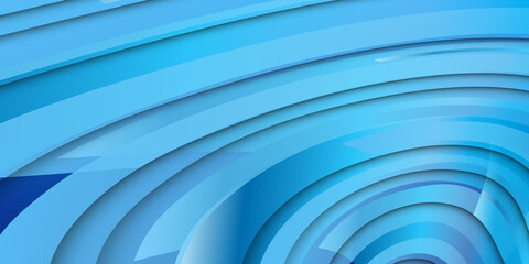 Abstract modern blue 3d vector background for any use in design