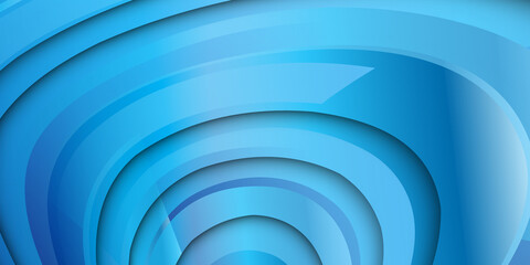 Abstract modern blue 3d vector background for any use in design