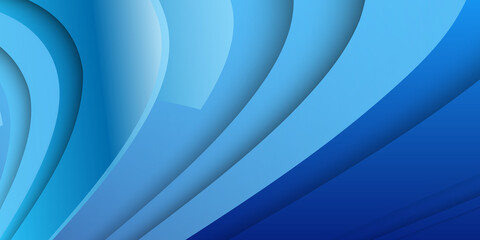 Abstract modern blue 3d vector background for any use in design