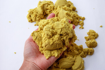Kinetic Sand Figures Colorful Toys Early Education Preparing for School Development Children Game