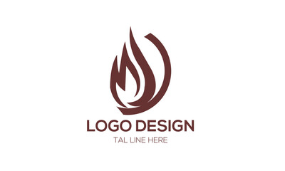 coffee i con and logo design head. 