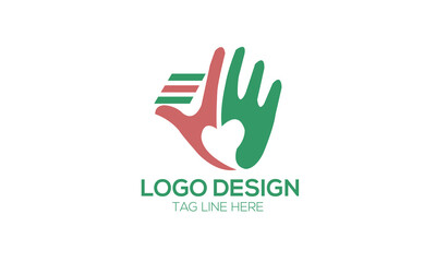 coffee i con and logo design head. 