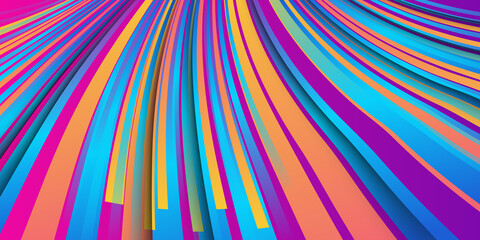 Fototapeta premium Trendy simple fluid color gradient abstract background with dynamic wave line effect. Vector Illustration For Wallpaper, Banner, Background, Card, Book Illustration, landing page