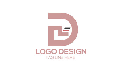 Fototapeta premium logo design number and i con art.