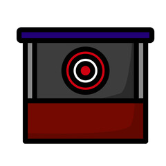 Prize Shooting Range Icon
