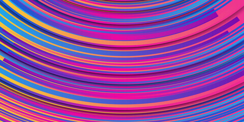 Obraz premium Trendy simple fluid color gradient abstract background with dynamic wave line effect. Vector Illustration For Wallpaper, Banner, Background, Card, Book Illustration, landing page