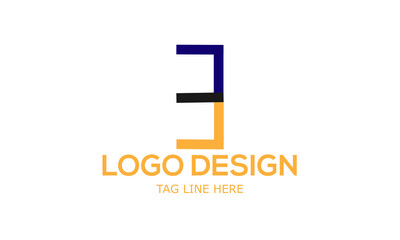 Fototapeta premium logo design art and abstract logo.