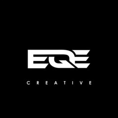 EQE Letter Initial Logo Design Template Vector Illustration