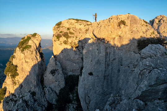 Canolo, district of Reggio Calabria, Calabria, Aspromonte, Italy, Europe, Monte Mutolo, the Towers of Canolo