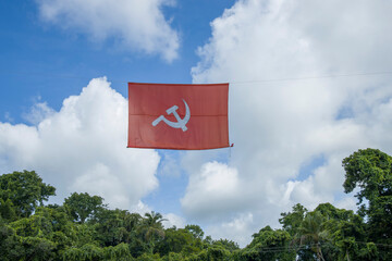 Communist party flag