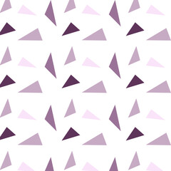 Trendy pattern abstract creative with different triangles, for home decor ideas. Modern wallpaper, web background, fabric and packaging design. 