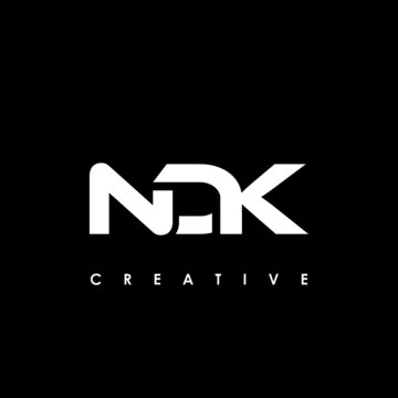 NDK Letter Initial Logo Design Template Vector Illustration