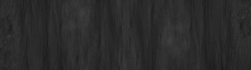 Dark gray grey anthracite black slate / shale natural stone texture background banner panorama
