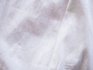 old cotton cloth texture, white silk fabric