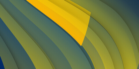 Abstract modern blue yellow background