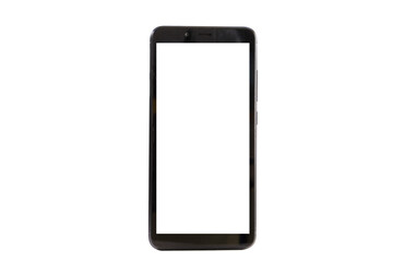 Smartphone isolated on white background