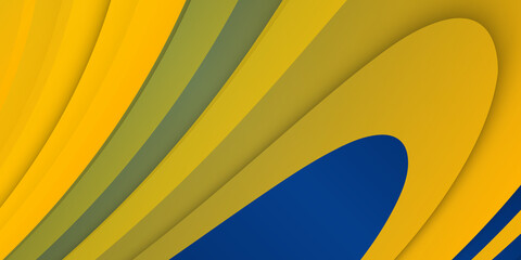Fototapeta na wymiar Abstract modern blue yellow background