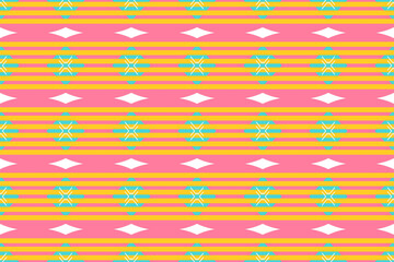 Modern Abstract Geometric Seamless Repeat Pattern