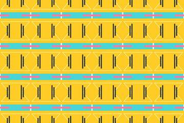 Modern Abstract Geometric Seamless Repeat Pattern