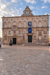 Matera, Basilicata, Italy, Europe, Palazzo Lanfranchi, home of the National Museum of Medieval and...